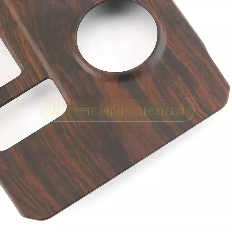 Woodworking Zone - Houtnerf Center Console Versnellingspookpaneel Afdekking Trim