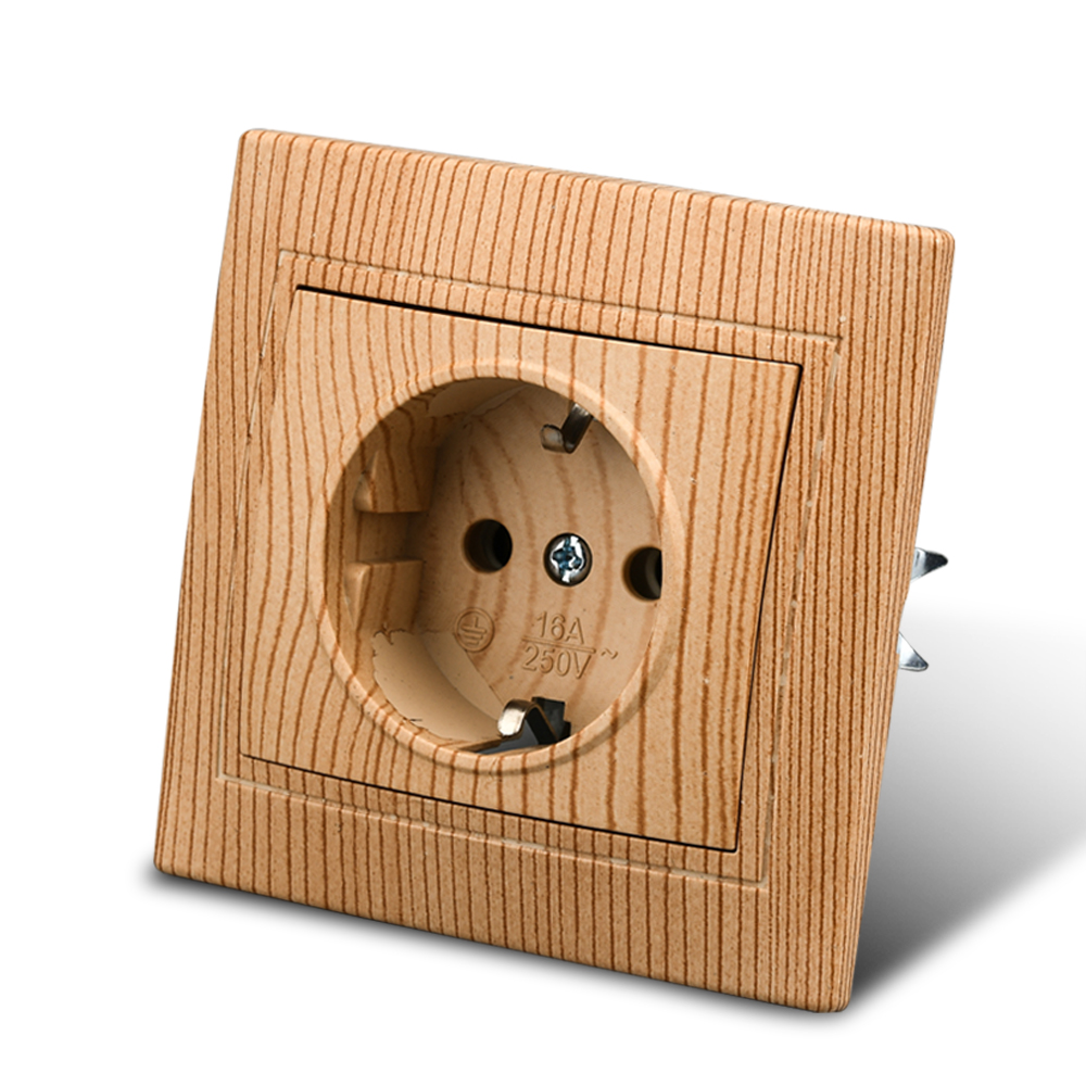 Woodworking Zone - Wesa Hout Stopcontact 16a Eu Standaard
