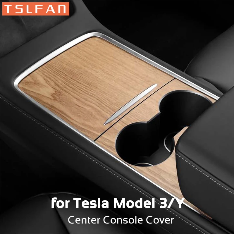 Woodworking Zone - Voor Tesla Model 3Y 2021-2023 Middenconsole