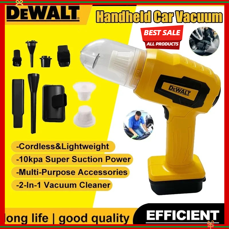 Vacuum Cleaner Woodworking - DEWALT Handheld Auto Stofzuiger 10Kpa Draadloze