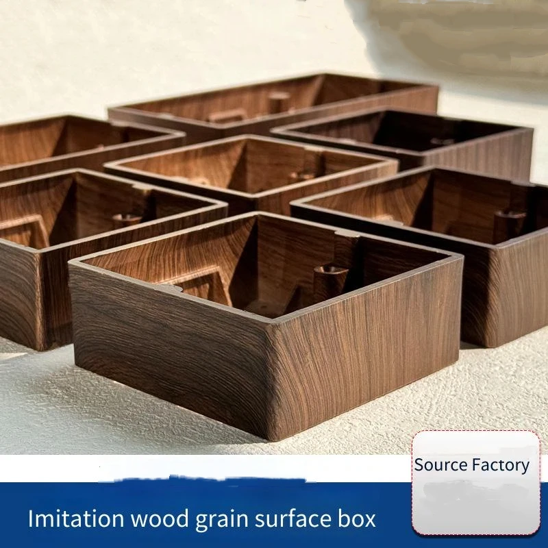 Woodworking Zone - Type 86 Retro-stijl zichtbare schakelaar-aansluitdoos, paneel-aansluitdoos,