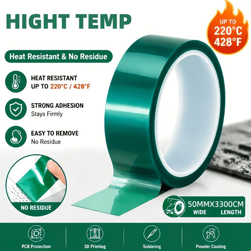 Woodworking Epoxy - YITAPE Groene Epoxyhars Tape Hoge Temperatuur