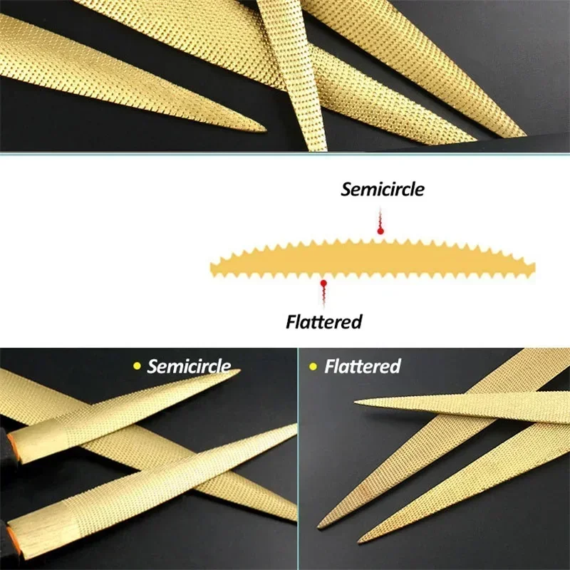1PC Gouden Taps toelopende ras - Woodworking Files And Rasps recensie en prijs
