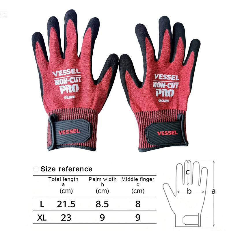 VESSEL Werkhandschoenen Snijbe - Woodworking Gloves recensie en prijs