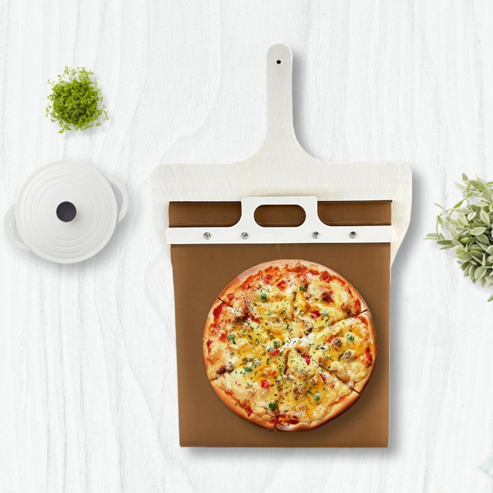 Glijdende pizzaschil Pizzaschu - Woodworking Project recensie en prijs