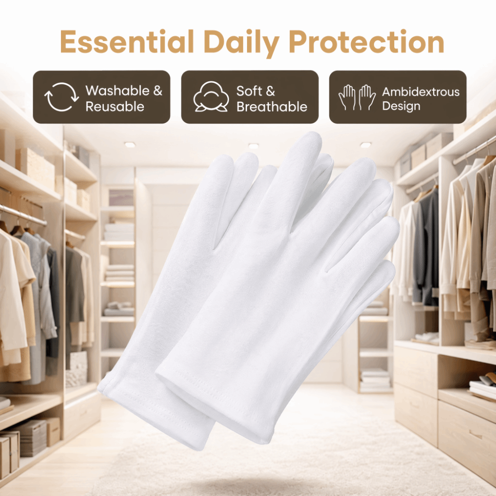 24 stuks witte katoenen werkha - Woodworking Gloves recensie en prijs