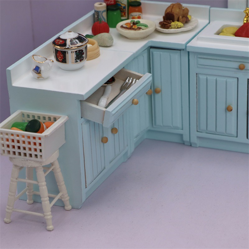 1:12 BJD POPPENHUIS Mini Keuke - Woodworking Blueprint recensie en prijs