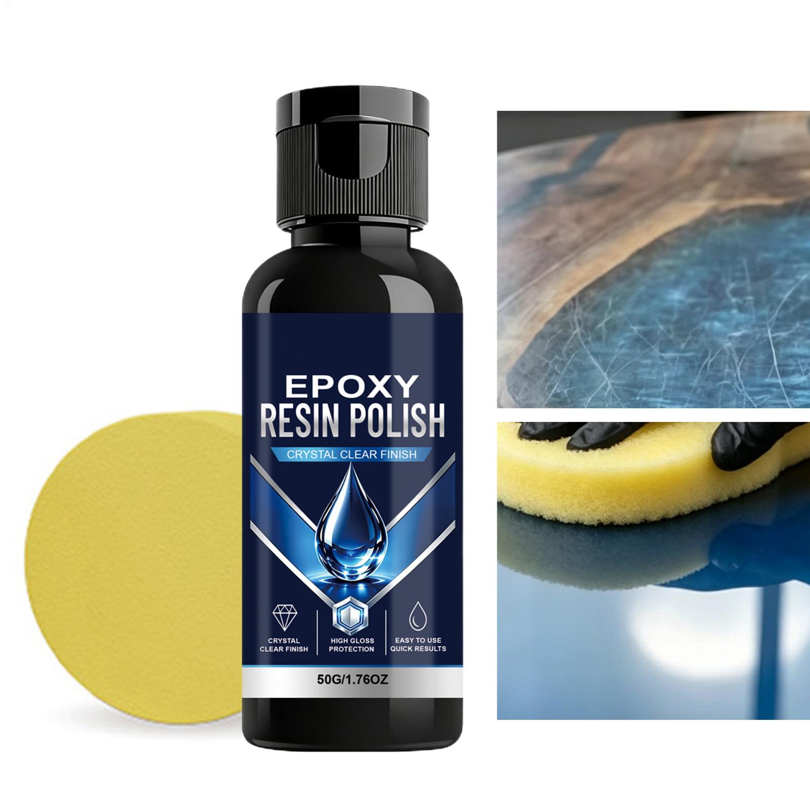 Epoxyhars polijstset Tafelblad - Woodworking Epoxy recensie en prijs
