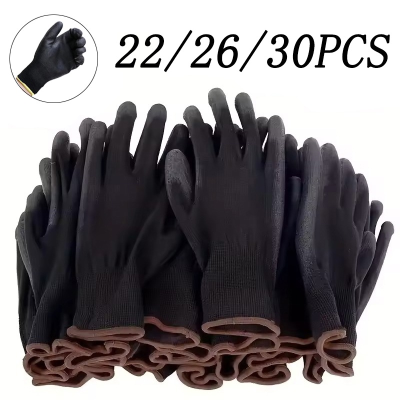 22/26/30PCS PU-coatinghandscho - Woodworking Gloves recensie en prijs