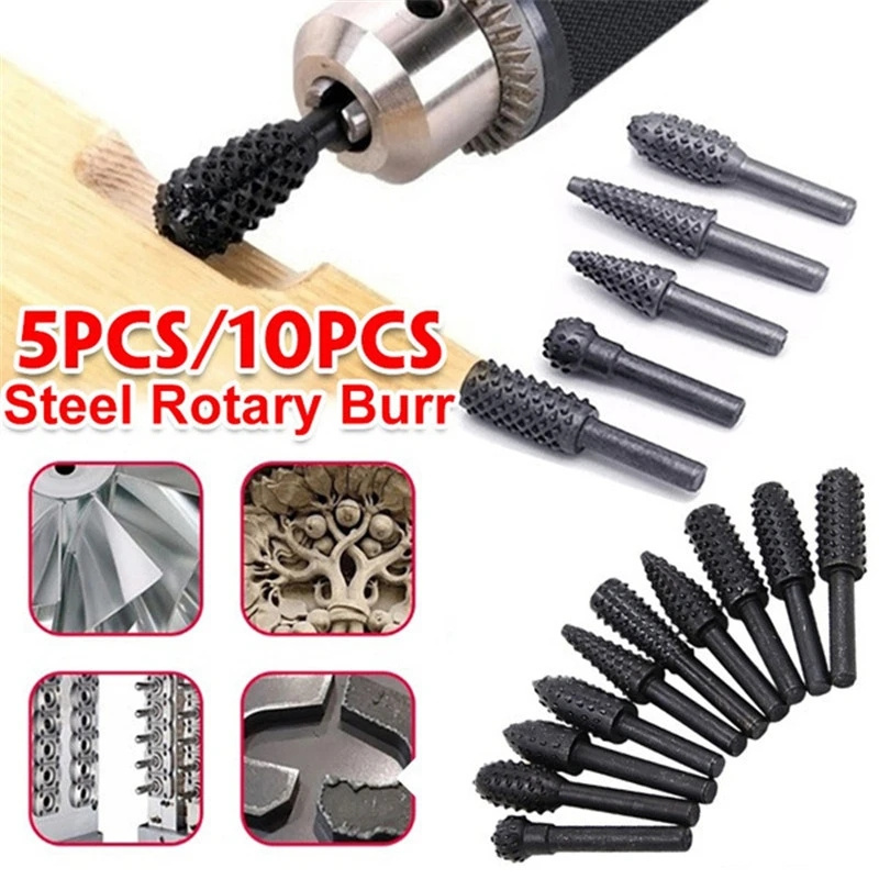 5PCS/10PCS 6mm Schacht Rotary  - Woodworking Files And Rasps recensie en prijs