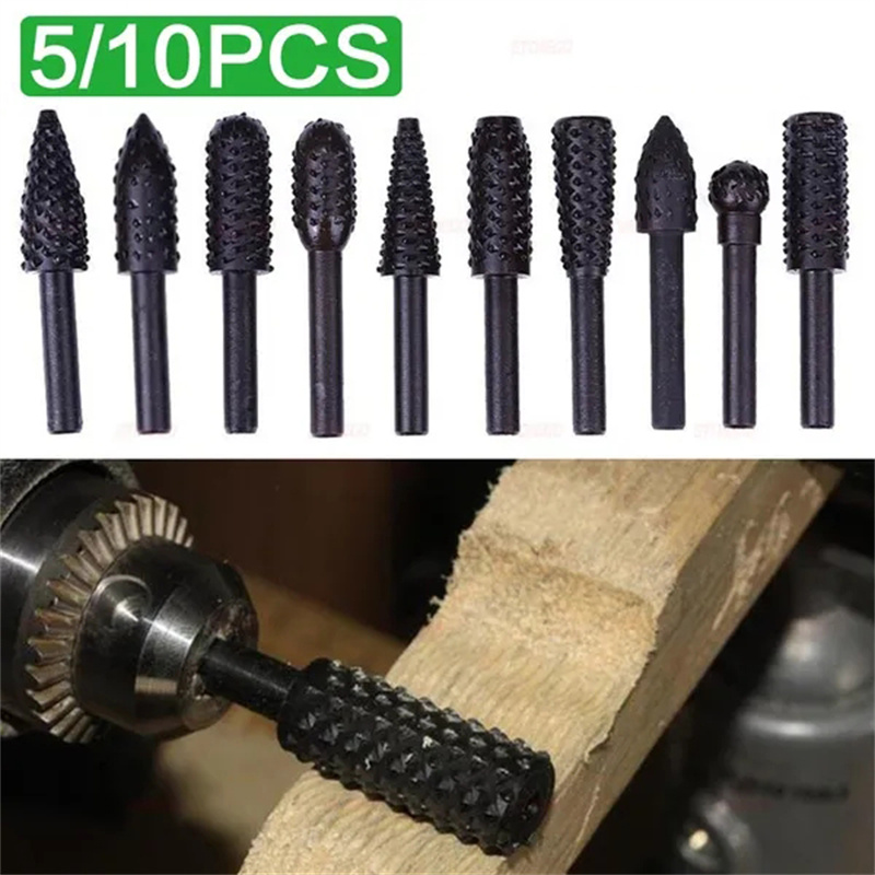 5PCS/10PCS 6mm Schacht Rotary  - Woodworking Files And Rasps recensie en prijs