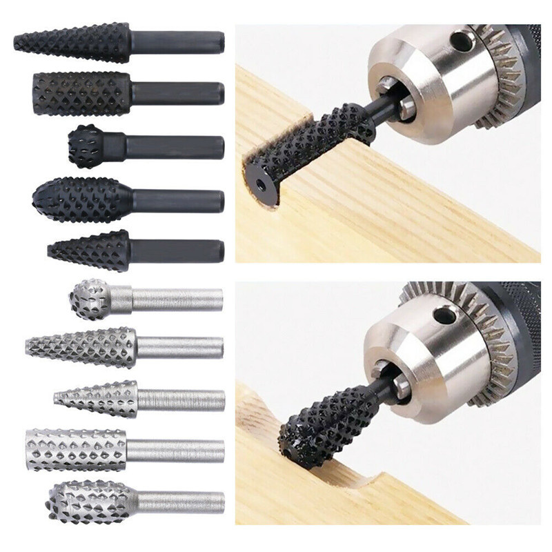 5PCS/10PCS 6mm Schacht Rotary  - Woodworking Files And Rasps recensie en prijs