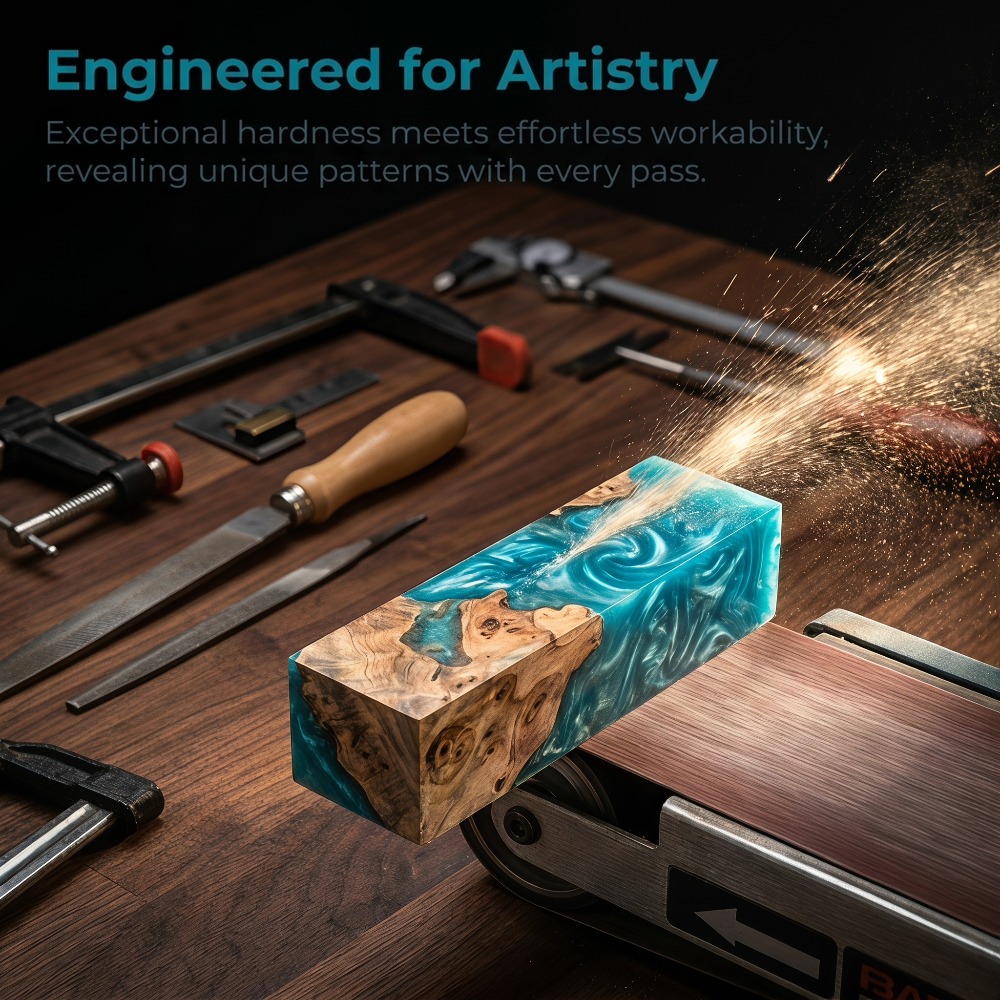 Marmeren epoxyhars burl hout g - Woodworking Epoxy recensie en prijs