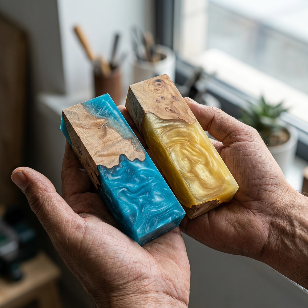 Marmeren epoxyhars burl hout g - Woodworking Epoxy recensie en prijs