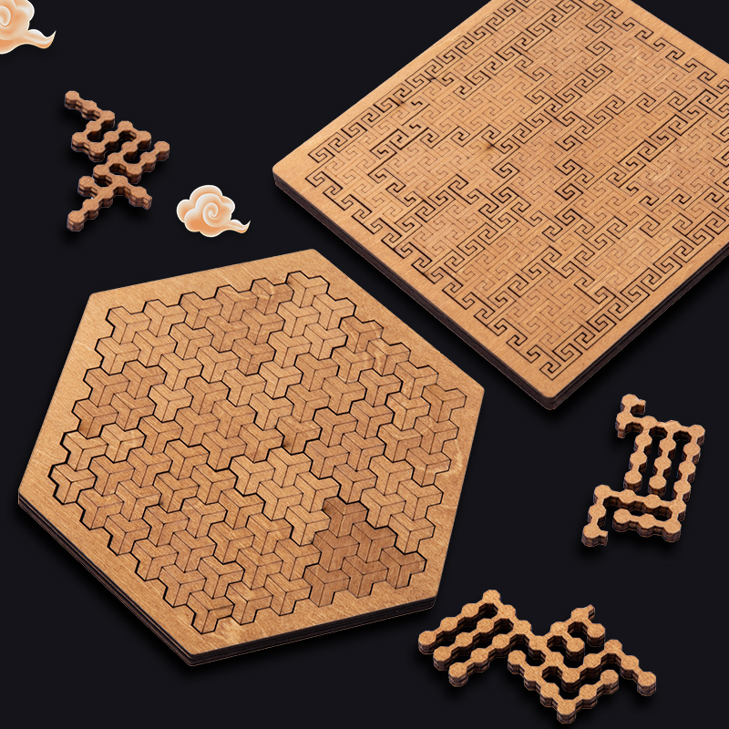 Onmogelijke houten puzzel IQ-p - Woodworking Hobby recensie en prijs
