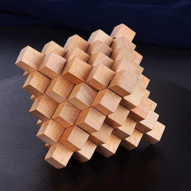 Moeilijke LuBan Lock Ananasvor - Woodworking Hobby recensie en prijs