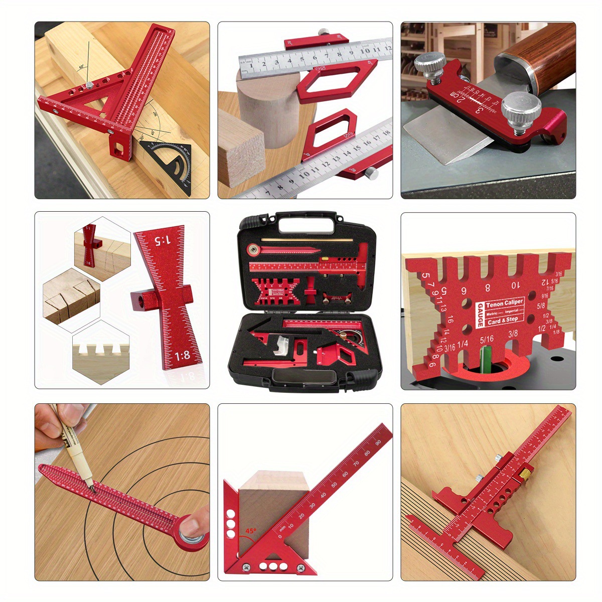 10-delige timmermansmeetset me - Woodworking Plans Free recensie en prijs