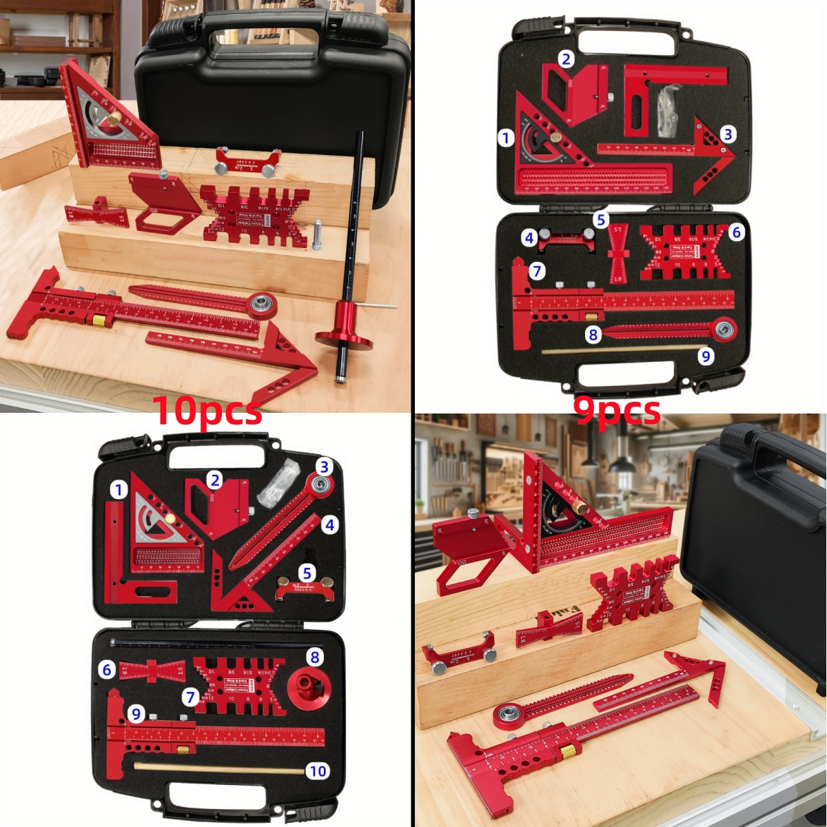9 stks/10 stks Houtbewerking M - Woodworking Plans Free recensie en prijs