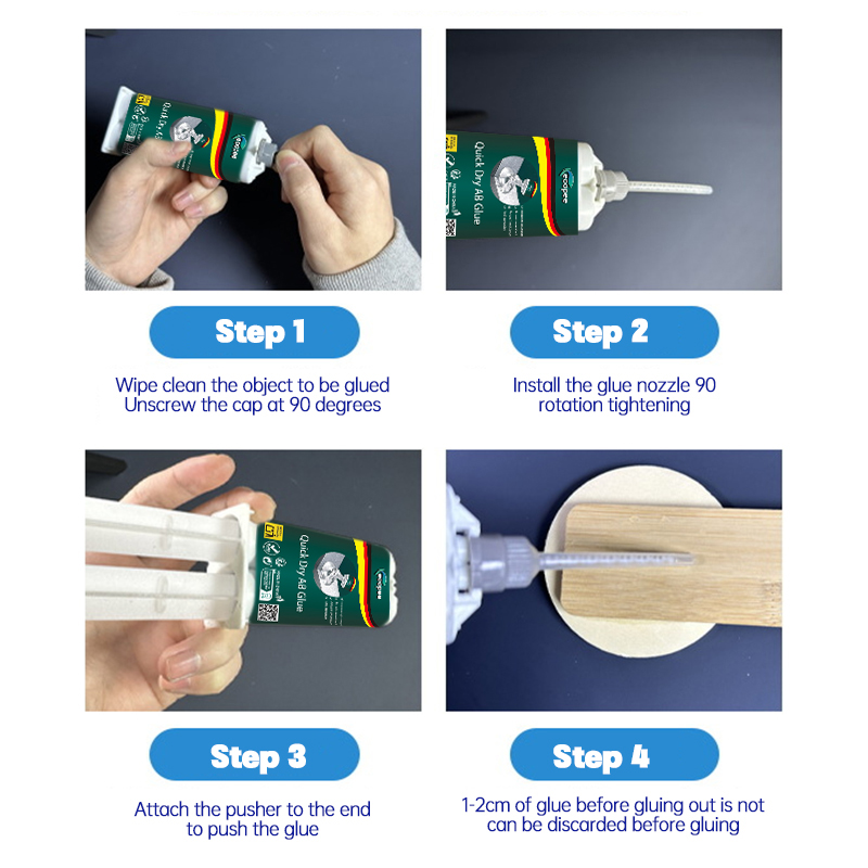 Epoxyhars AB-lijm Sterke hecht - Woodworking Epoxy recensie en prijs