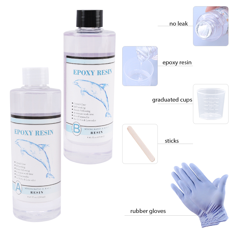 1:1 heldere epoxyhars kristalh - Woodworking Epoxy recensie en prijs