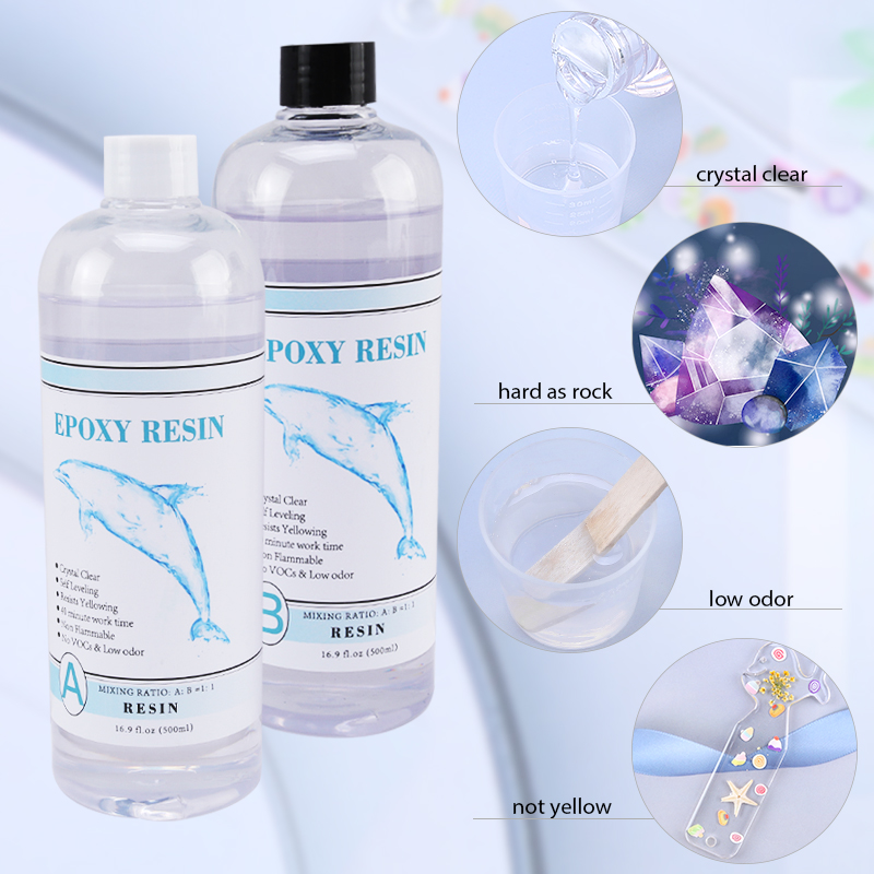 1:1 heldere epoxyhars kristalh - Woodworking Epoxy recensie en prijs