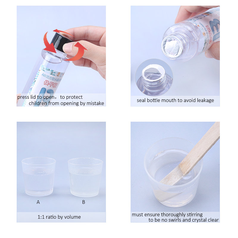 1:1 heldere epoxyhars kristalh - Woodworking Epoxy recensie en prijs