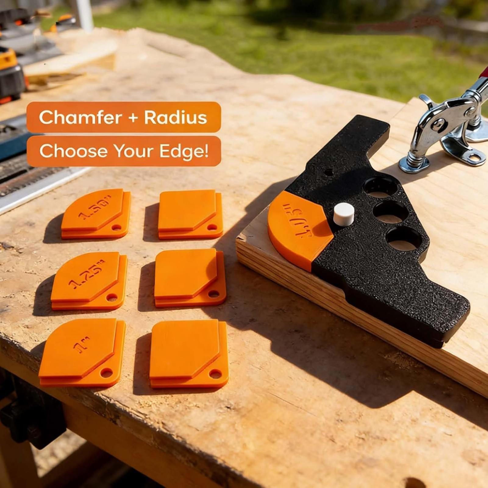 Router Hoekradius-sjabloon 5 s - Woodworking Routers recensie en prijs