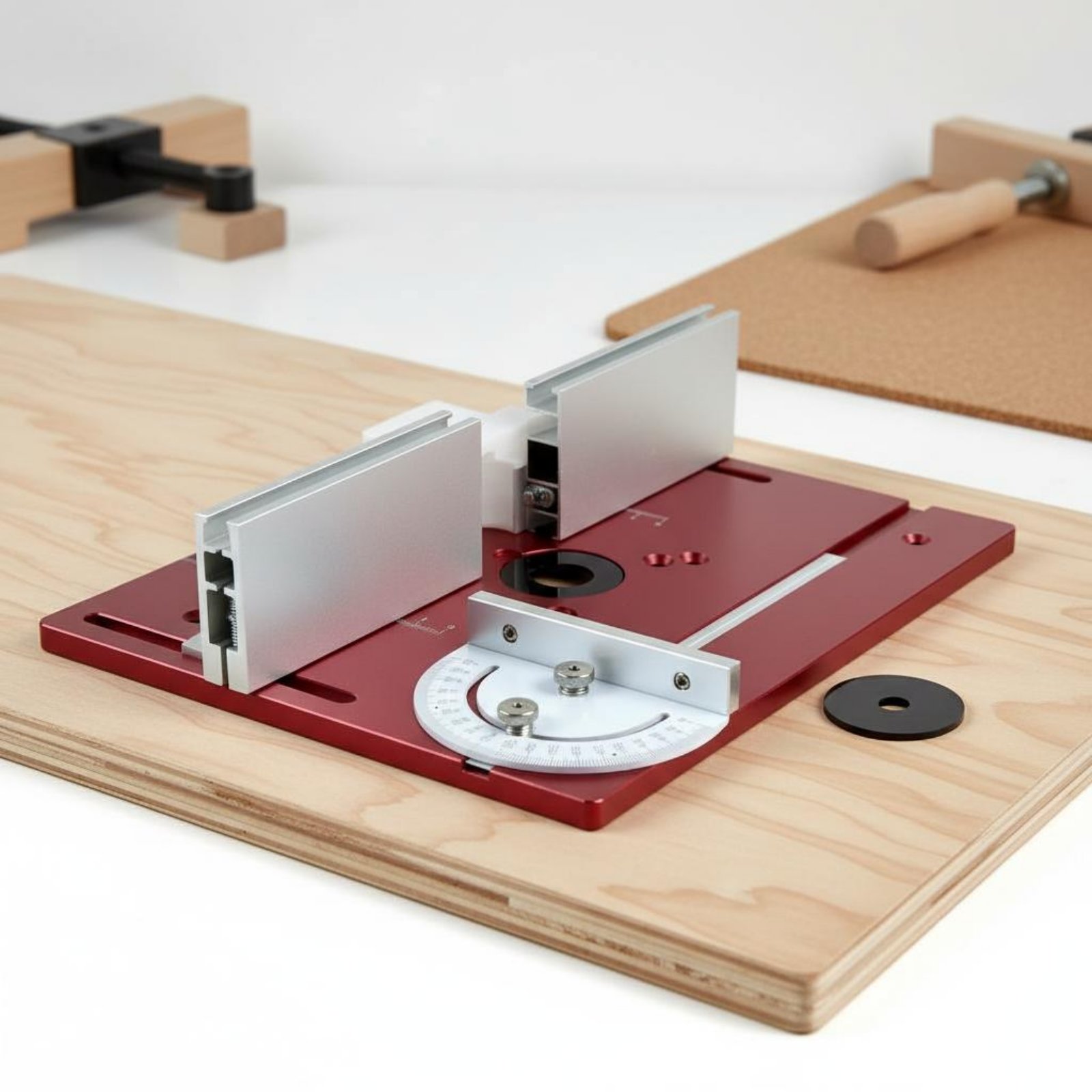 Aluminium router-kiepplaat Nau - Woodworking Routers recensie en prijs
