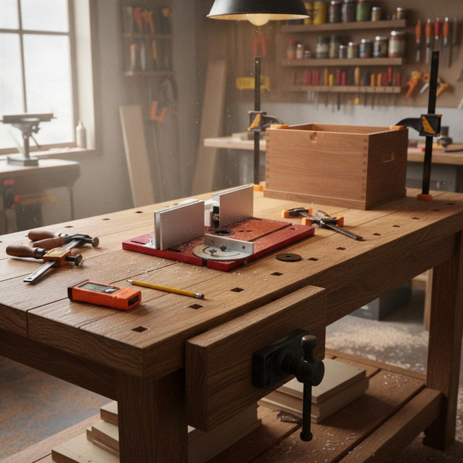 Aluminium router-kiepplaat Nau - Woodworking Routers recensie en prijs