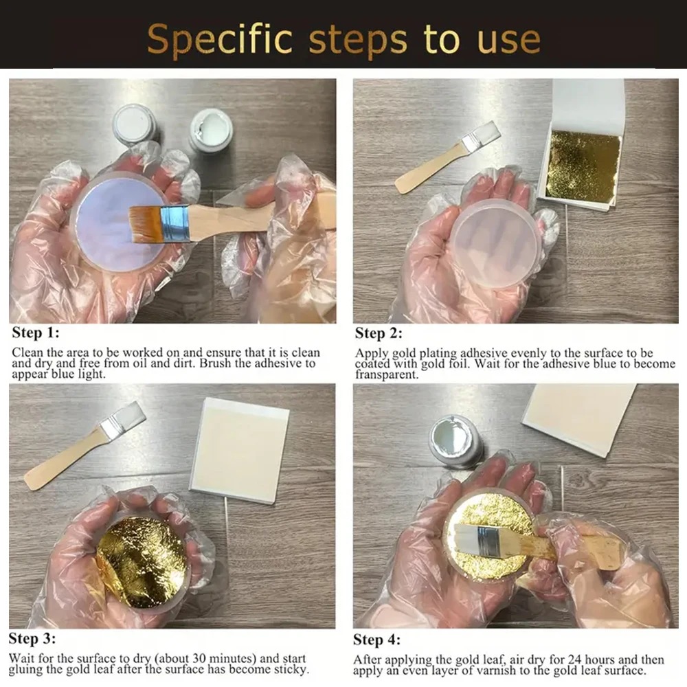 100 ml/200 ml Golden Leaf Verg - Woodworking Epoxy recensie en prijs
