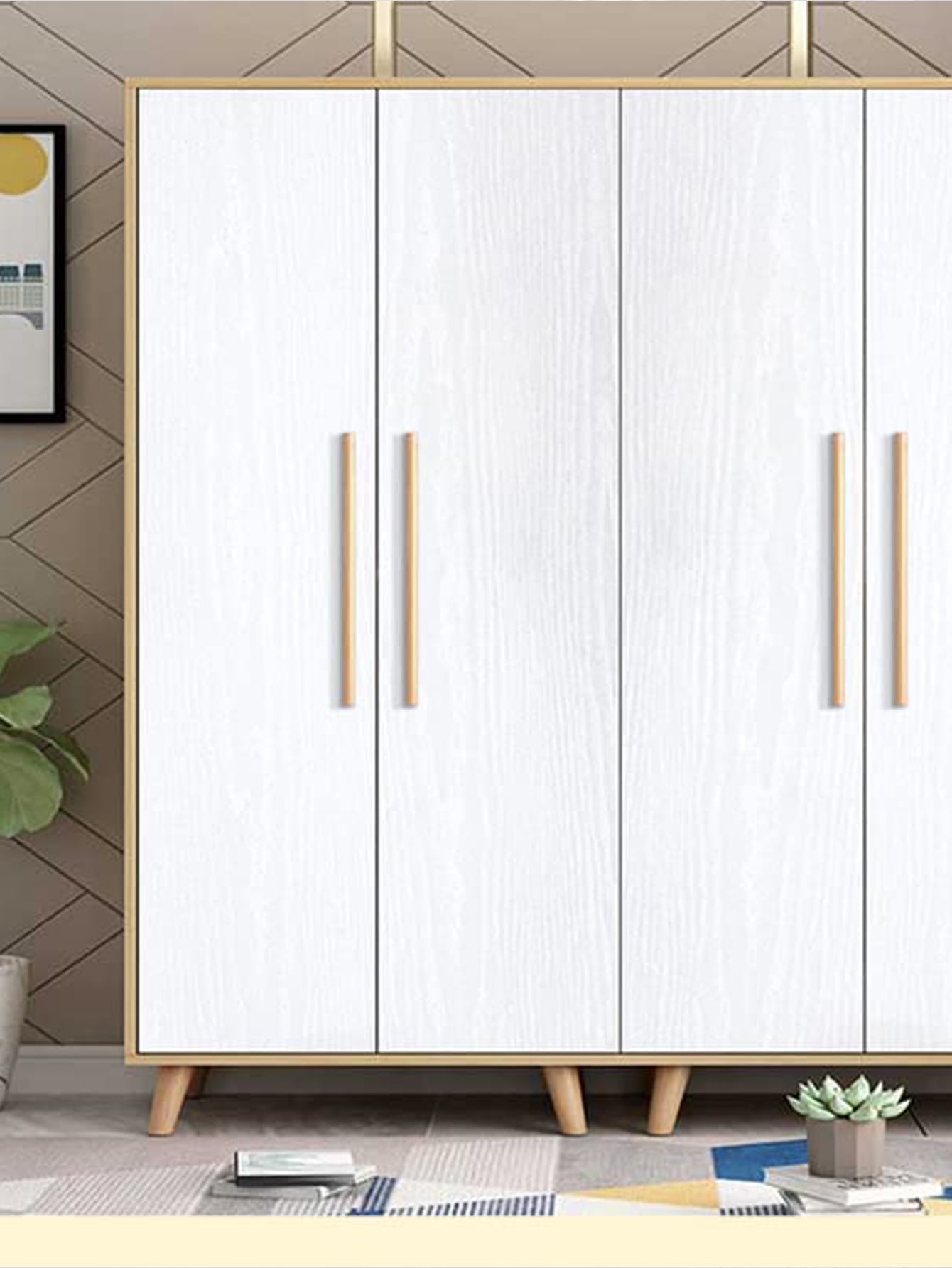 30 cm/40 cm/50 cm vinyl wit ho - Woodworking Zone recensie en prijs