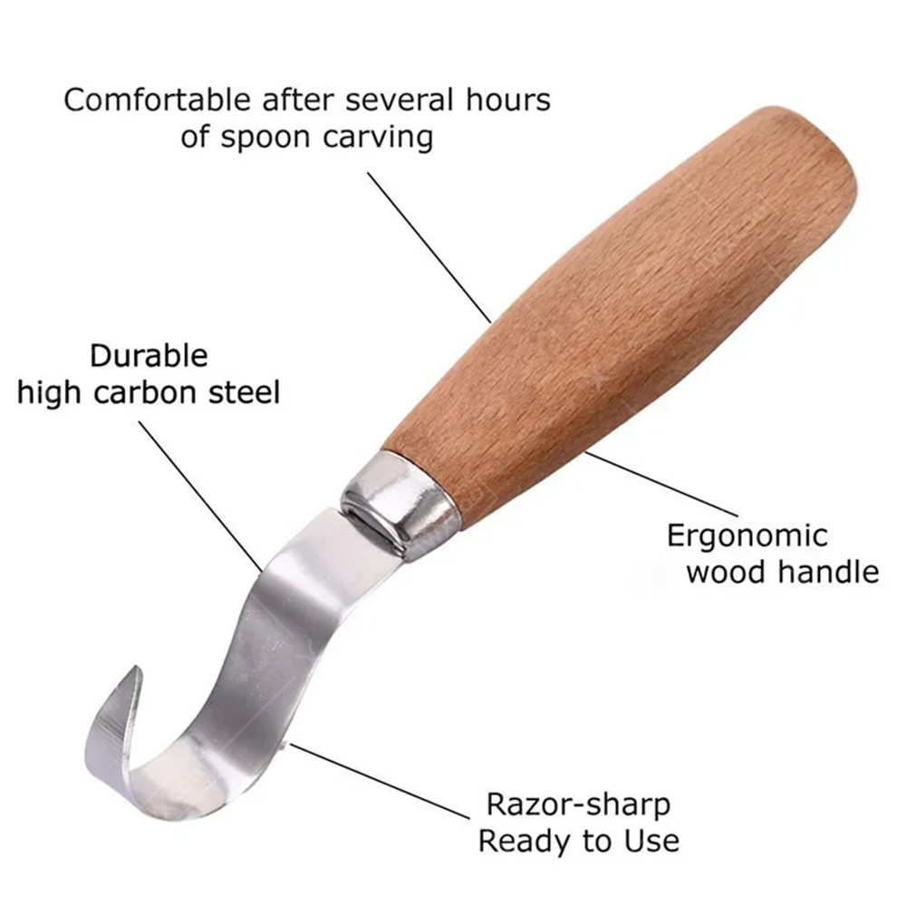 WXCOO Ergonomische Houtsnijhaa - Woodworking For Beginners recensie en prijs
