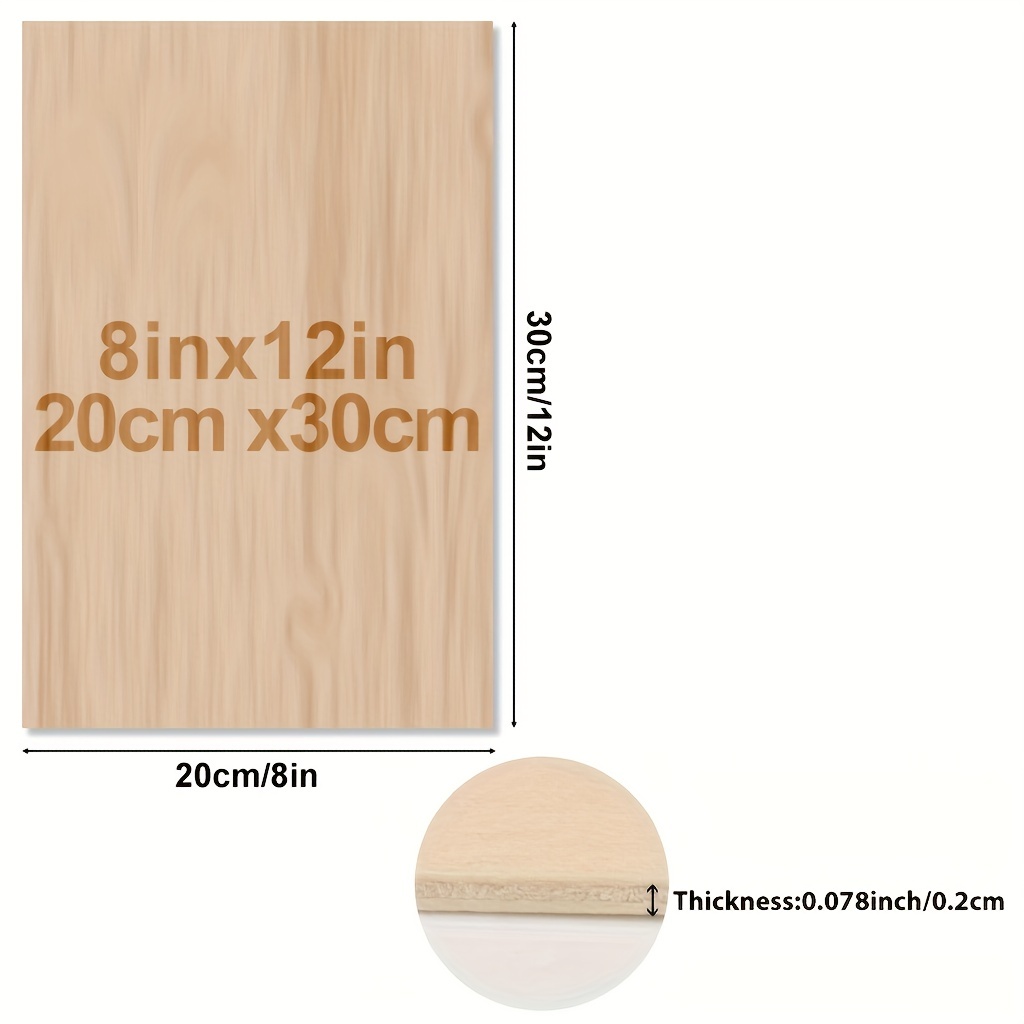 4/8 Stukjes Hout voor Hobby's  - Woodworking Zone recensie en prijs