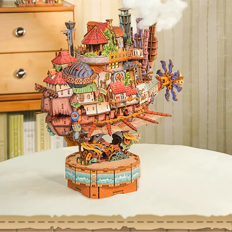 Echte reisboot Howl's Moving C - Woodworking Hobby recensie en prijs